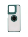 Wholesale Bizon Case Hybrid Ring Motorola Moto G15 / G15 Power smoky with a dark green frame - BIZ8353 - {ean13} - Hurt