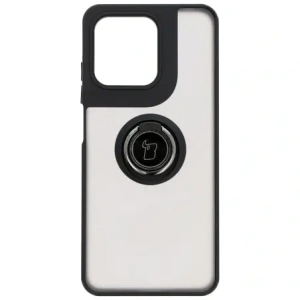 Hurtownia GSM - Etui z uchwytem na palec Bizon Case Hybrid Ring do Motorola Moto G15 / G15 Power kouřové s černým rámečkem - BIZ8354 - {ean13} - Hurt