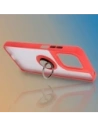 Hurtownia GSM - Bizon Case Hybrid Ring Motorola Moto G15 / G15 Power füstös piros kerettel - BIZ8355 - {ean13} - Hurt