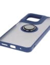 Wholesale Bizon Case Hybrid Ring Motorola Moto G15 / G15 Power smoky with a dark blue frame - BIZ8356 - {ean13} - Hurt
