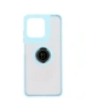 Hurtownia GSM - Bizon Case Hybrid Ring Motorola Moto G15 / G15 Power rauchig mit einem hellblauen Rahmen - BIZ8357 - {ean13} - Hurt