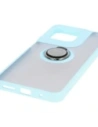 Hurtownia GSM - Bizon Case Hybrid Ring Motorola Moto G15 / G15 Power rauchig mit einem hellblauen Rahmen - BIZ8357 - {ean13} - Hurt