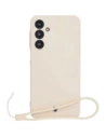 Hurtownia GSM - Bizon Case Silicone Magnetic Sq Samsung Galaxy A16 4G / 5G bej - BIZ8359 - {ean13} - Hurt