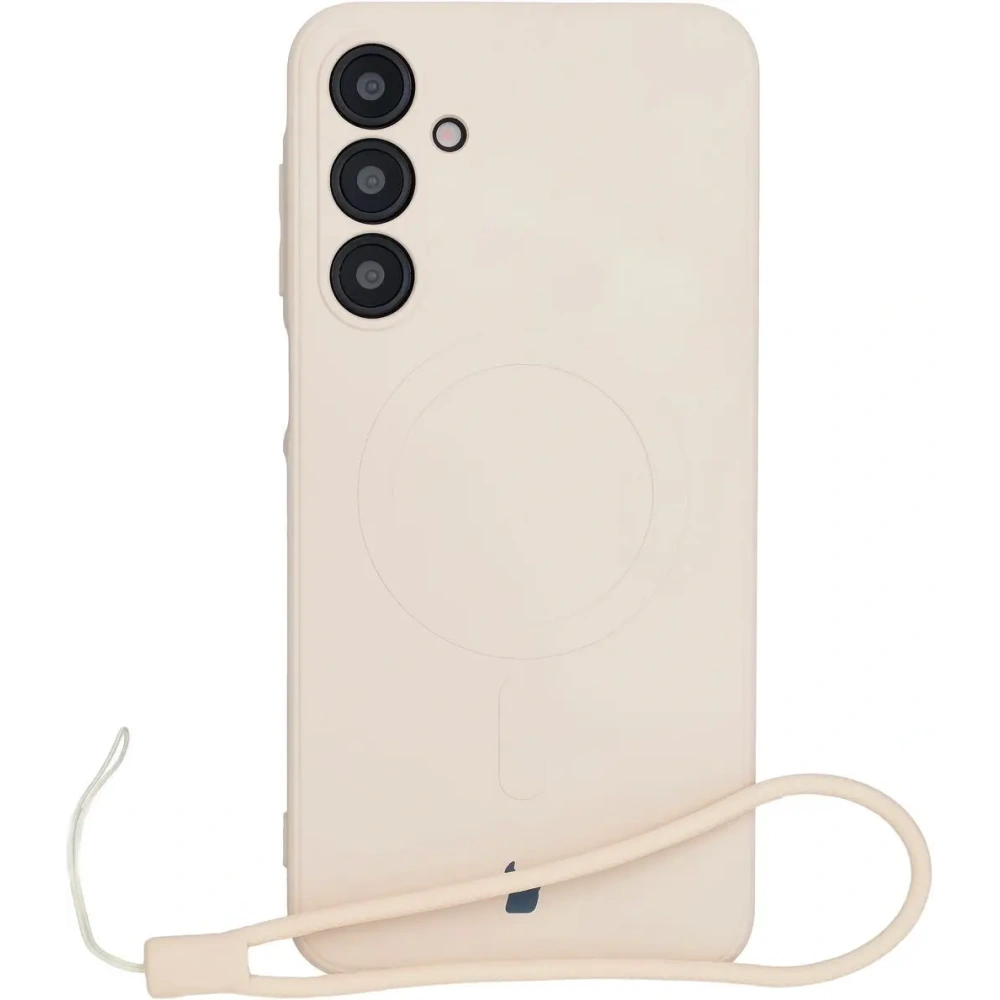 Hurtownia GSM - Bizon Case Silicone Magnetic Sq Samsung Galaxy A16 4G / 5G bej - BIZ8359 - {ean13} - Hurt