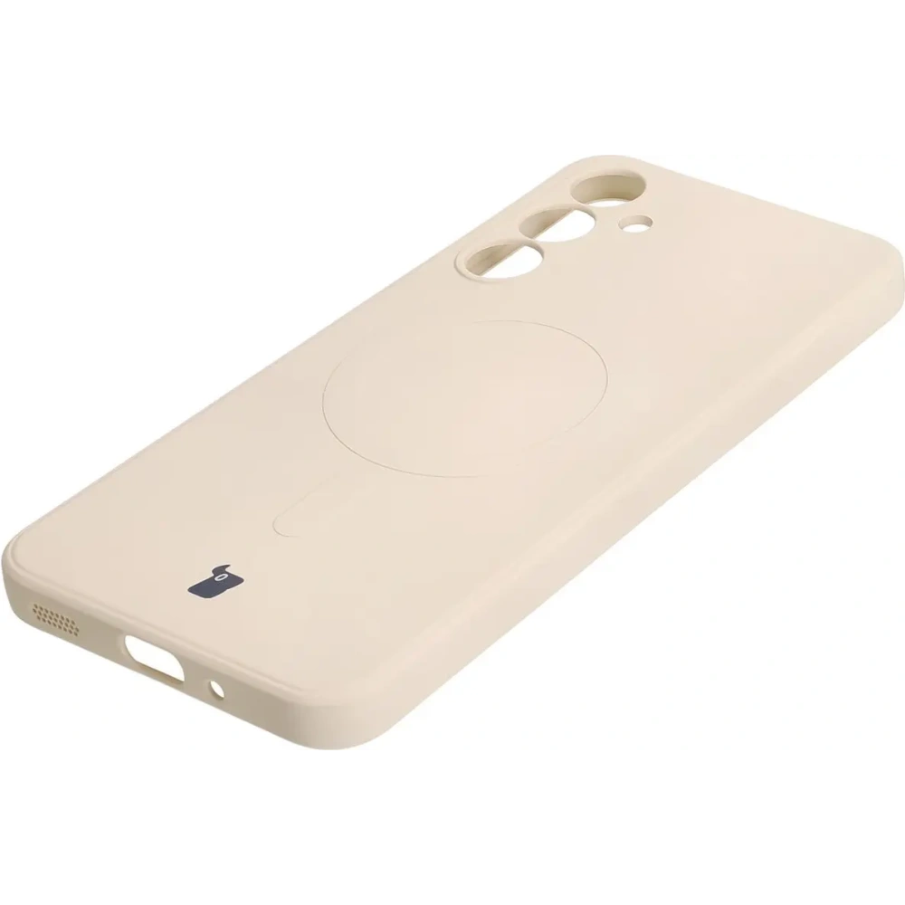 Hurtownia GSM - Bizon Case Silicone Magnetic Sq Samsung Galaxy A16 4G / 5G bej - BIZ8359 - {ean13} - Hurt