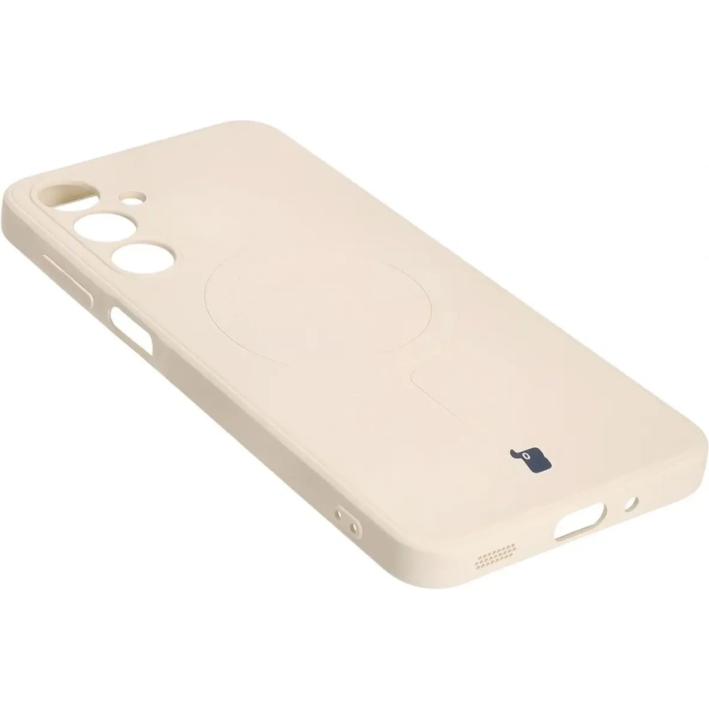 Hurtownia GSM - Bizon Case Silicone Magnetic Sq Samsung Galaxy A16 4G / 5G bej - BIZ8359 - {ean13} - Hurt