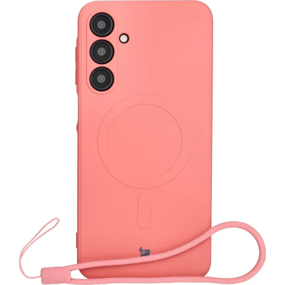 Hurtownia GSM - Bizon Case Silicone Magnetic Sq Samsung Galaxy A16 4G / 5G roz murdar - BIZ8360 - {ean13} - Hurt