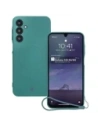Bizon Case Silicone Magnetic Sq Samsung Galaxy A16 4G / 5G verde închis