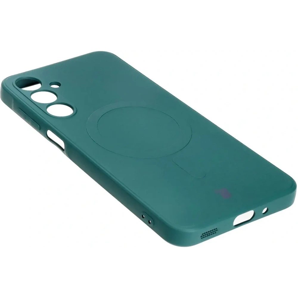 Hurtownia GSM - Bizon Case Silicone Magnetic Sq Samsung Galaxy A16 4G / 5G verde închis - BIZ8361 - {ean13} - Hurt