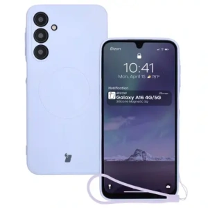 Hurtownia GSM - Bizon Case Silikon Magnetic Sq Samsung Galaxy A16 4G / 5G helllila - BIZ8364 - {ean13} - Hurt