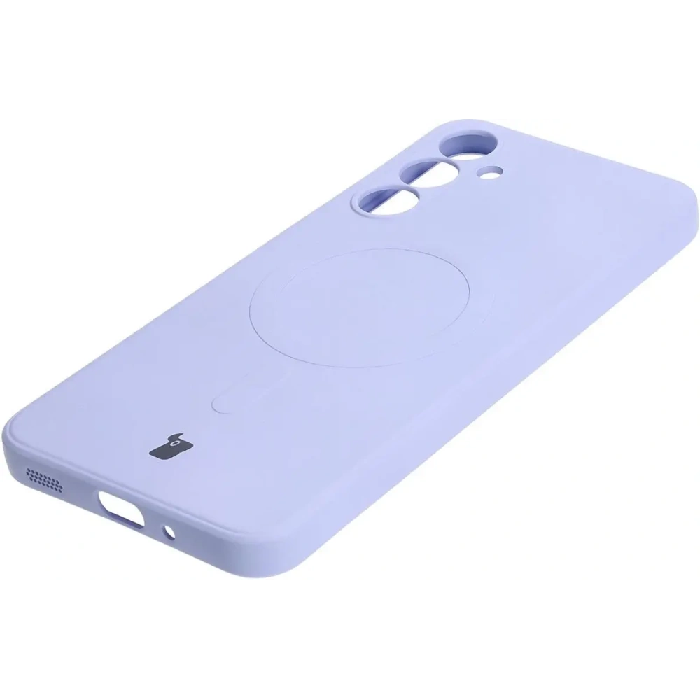 Hurtownia GSM - Bizon Case Silicone Magnetic Sq Samsung Galaxy A16 4G / 5G violet deschis - BIZ8364 - {ean13} - Hurt
