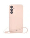 Hurtownia GSM - Caz Silicone Bizon Magnetic Sq Samsung Galaxy A16 4G / 5G roz deschis - BIZ8365 - {ean13} - Hurt