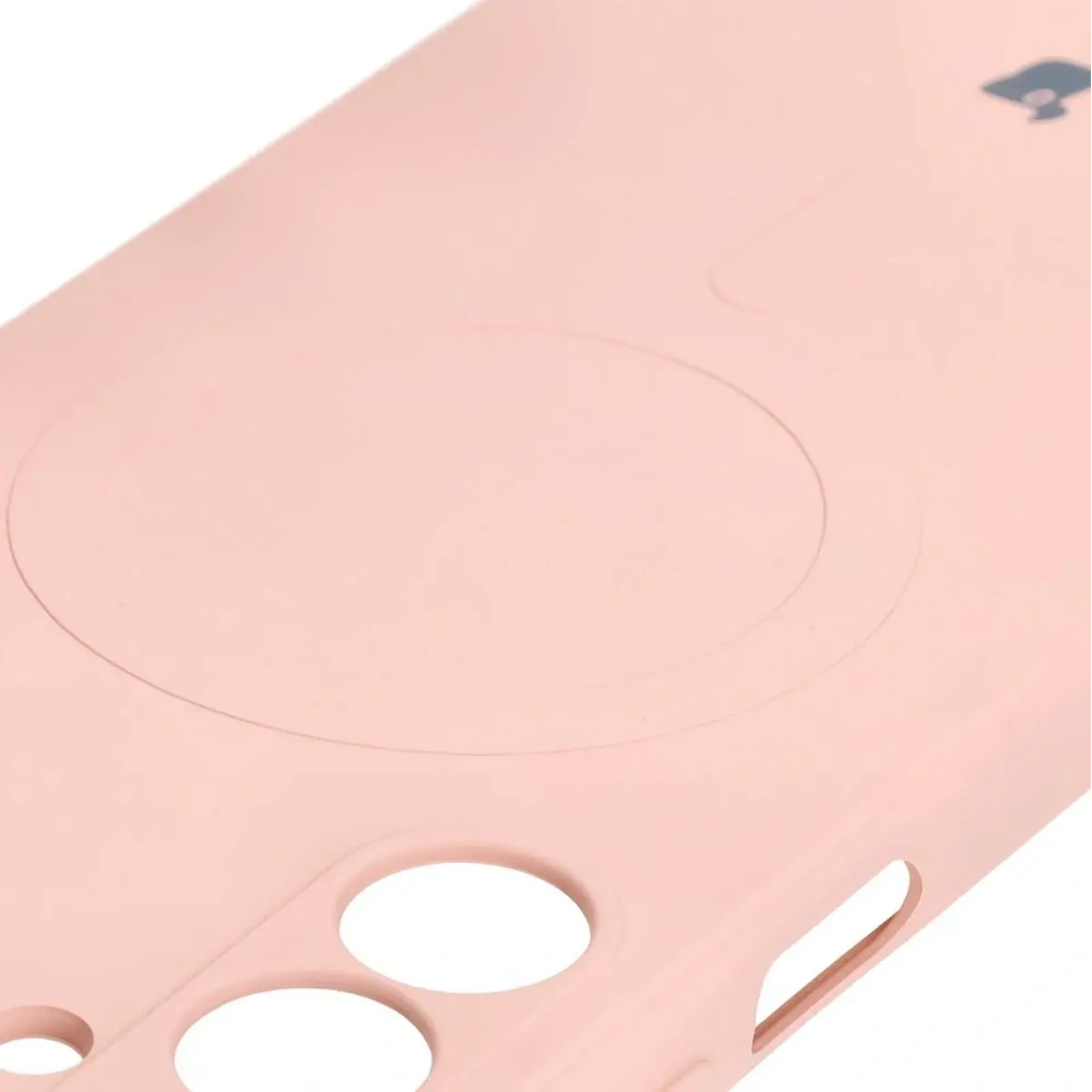 Hurtownia GSM - Bizon Case Silicone Magnetic Sq Samsung Galaxy A16 4G / 5G világos rózsaszín - BIZ8365 - {ean13} - Hurt