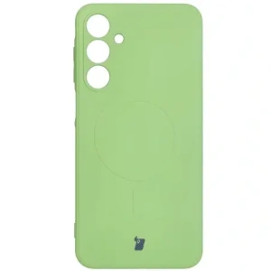 Hurtownia GSM - Bizon Case Silicone Magnetic Sq Samsung Galaxy A16 4G / 5G világos zöld - BIZ8366 - {ean13} - Hurt
