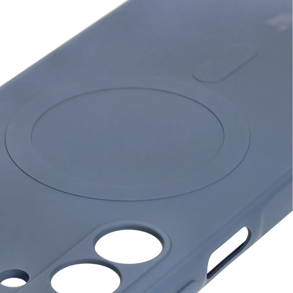 Hurtownia GSM - Silikonový obal s magnetickým kroužkem Bizon Case Silicone Magnetic Sq pro Samsung Galaxy A16 4G / 5G šedý - BIZ8367 - {ean13} - Hurt