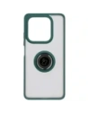 Hurtownia GSM - Bizon Case Hybrid Ring Xiaomi Redmi Note 14 5G füstös sötétzöld kerettel - BIZ8369 - {ean13} - Hurt