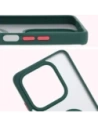 Hurtownia GSM - Bizon Case Hybrid Ring Xiaomi Redmi Note 14 5G füstös sötétzöld kerettel - BIZ8369 - {ean13} - Hurt