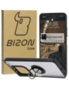 Hurtownia GSM - Bizon Case Hybrid Ring Xiaomi Redmi Note 14 5G füstös fekete kerettel - BIZ8370 - {ean13} - Hurt