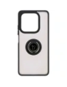 Hurtownia GSM - Bizon Case Hybrid Ring Xiaomi Redmi Note 14 5G füstös fekete kerettel - BIZ8370 - {ean13} - Hurt