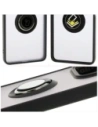 Hurtownia GSM - Bizon Case Hybrid Ring Xiaomi Redmi Note 14 5G füstös fekete kerettel - BIZ8370 - {ean13} - Hurt