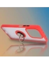Hurtownia GSM - Bizon Case Hybrid Gyűrű Xiaomi Redmi Note 14 5G füstös vörös kerettel - BIZ8371 - {ean13} - Hurt