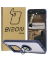 Hurtownia GSM - Bizon Case Hybrid Ring Xiaomi Redmi Note 14 5G füstös sötétkék kerettel - BIZ8372 - {ean13} - Hurt