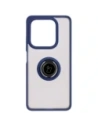 Hurtownia GSM - Bizon Case Hybrid Ring Xiaomi Redmi Note 14 5G füstös sötétkék kerettel - BIZ8372 - {ean13} - Hurt