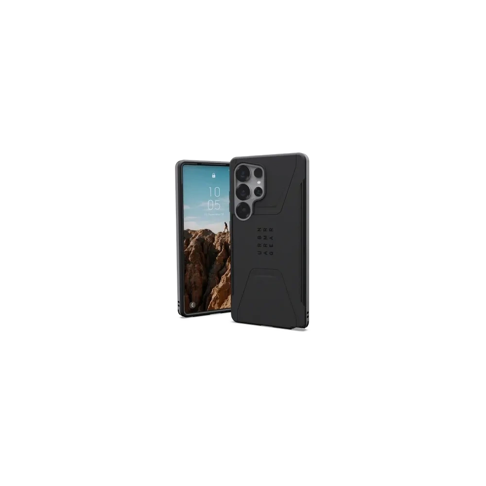 Wholesale UAG Urban Armor Gear Civilian Pro Samsung Galaxy S25 Ultra 5G with built-in magnetic module (black) - UAG1485 - {ean13} - Hurt