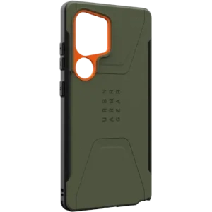 Hurtownia GSM - UAG Urban Armor Gear Civilian Pro Samsung Galaxy S25 Ultra 5G mit integriertem magnetischen Modul (oliv/orange) - UAG1486 - {ean13} - Hurt