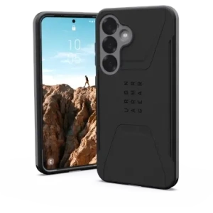 Hurtownia GSM - UAG Urban Armor Gear Civilian Pro Samsung Galaxy S25 5G beépített mágneses modullal (fekete) - UAG1488 - {ean13} - Hurt
