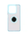 Hurtownia GSM - Bizon Case Hybrid Ring Xiaomi Redmi Note 14 5G füstös világoskék kerettel - BIZ8373 - {ean13} - Hurt