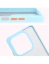 Hurtownia GSM - Bizon Case Hybrid Ring Xiaomi Redmi Note 14 5G füstös világoskék kerettel - BIZ8373 - {ean13} - Hurt