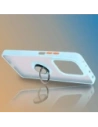 Hurtownia GSM - Bizon Case Hybrid Ring Xiaomi Redmi Note 14 5G füstös világoskék kerettel - BIZ8373 - {ean13} - Hurt