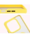 Hurtownia GSM - Bizon Case Hybrid Ring Xiaomi Redmi Note 14 5G füstös sárga kerettel - BIZ8374 - {ean13} - Hurt