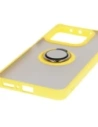 Hurtownia GSM - Bizon Case Hybrid Ring Xiaomi Redmi Note 14 5G füstös sárga kerettel - BIZ8374 - {ean13} - Hurt