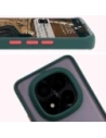 Wholesale Bizon Case Hybrid Ring Xiaomi Redmi Note 14 Pro Plus 5G smoky with a dark green frame - BIZ8375 - {ean13} - Hurt