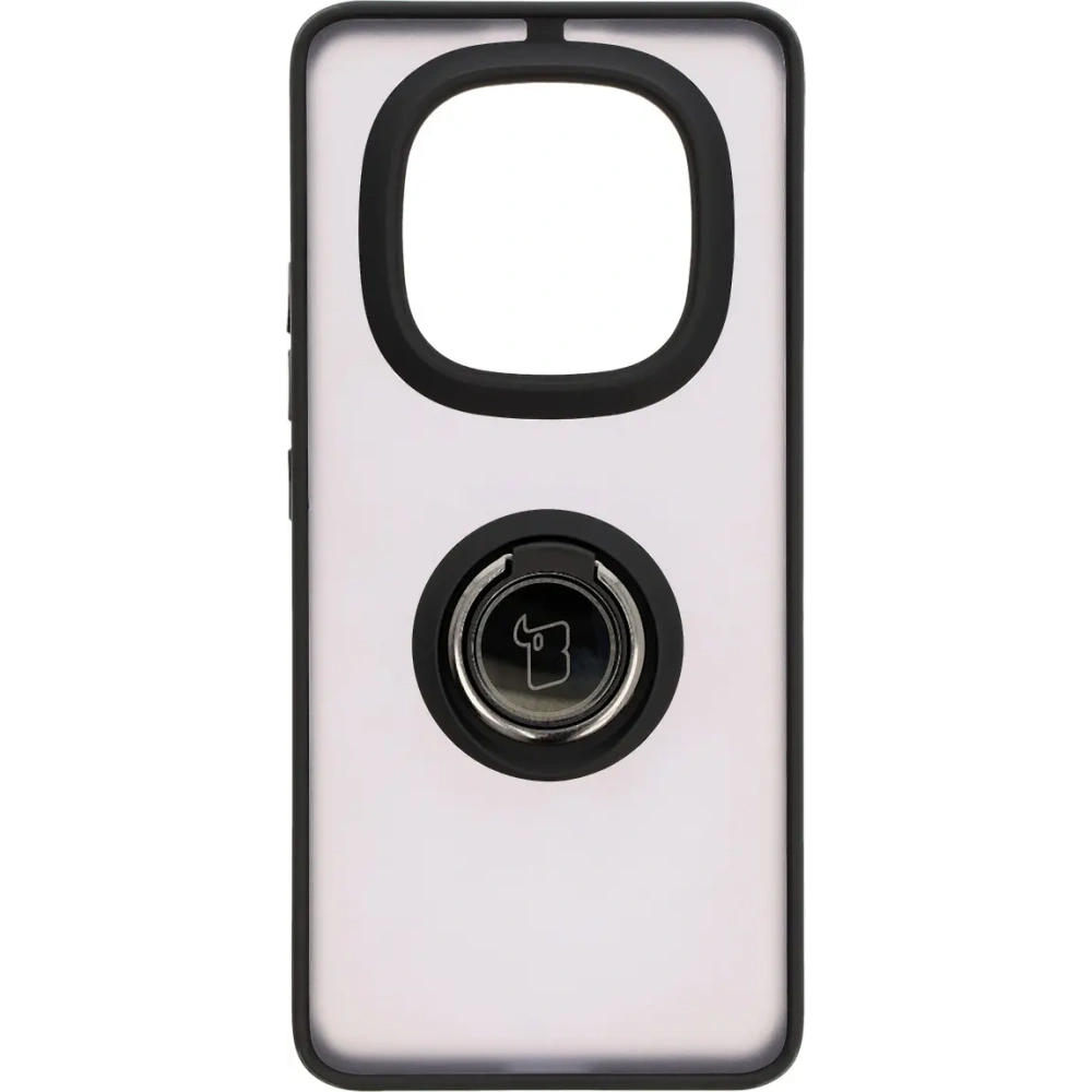 Wholesale Bizon Case Hybrid Ring Xiaomi Redmi Note 14 Pro Plus 5G smoky with a black frame - BIZ8376 - {ean13} - Hurt
