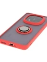Hurtownia GSM - Bizon Case Hybrid Ring Xiaomi Redmi Note 14 Pro Plus 5G fumuriu cu un cadru roșu - BIZ8377 - {ean13} - Hurt