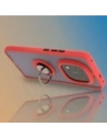 Wholesale Bizon Case Hybrid Ring Xiaomi Redmi Note 14 Pro Plus 5G smoky with a red frame - BIZ8377 - {ean13} - Hurt