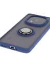 Hurtownia GSM - Bizon Case Hybrid Ring Xiaomi Redmi Note 14 Pro Plus 5G fumuriu cu un cadru albastru închis - BIZ8378 - {ean13} - Hurt