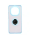 Hurtownia GSM - Bizon Case Hybrid Ring Xiaomi Redmi Note 14 Pro Plus 5G fumuriu cu un cadru albastru deschis - BIZ8379 - {ean13} - Hurt