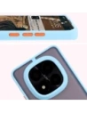 Hurtownia GSM - Bizon Case Hybrid Ring Xiaomi Redmi Note 14 Pro Plus 5G fumuriu cu un cadru albastru deschis - BIZ8379 - {ean13} - Hurt