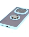Hurtownia GSM - Bizon Case Hybrid Ring Xiaomi Redmi Note 14 Pro Plus 5G fumuriu cu un cadru albastru deschis - BIZ8379 - {ean13} - Hurt