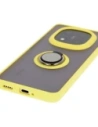Hurtownia GSM - Etui z uchwytem na palec Bizon Case Hybrid Ring do Xiaomi Redmi Note 14 Pro Plus 5G przydymione z żółtą ramką - BIZ8380 - {ean13} - Hurt