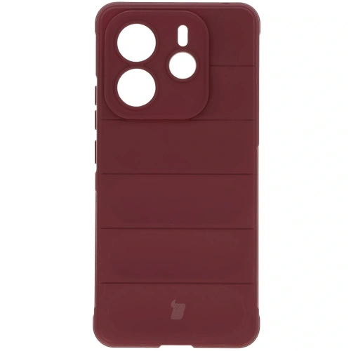 Pancerne etui Bizon Case Tur do Xiaomi Redmi Note 14 5G ciemnofioletowe