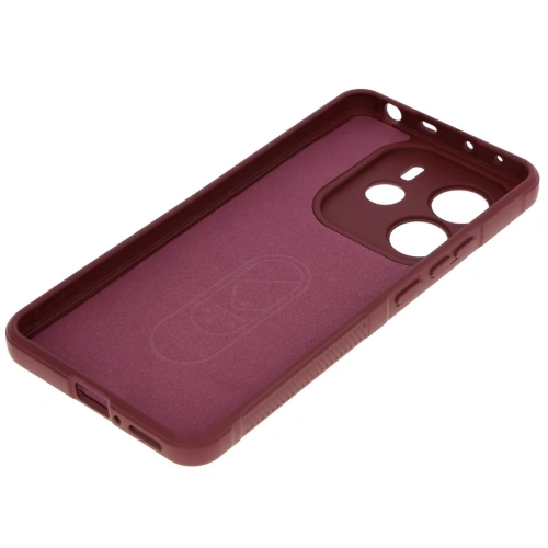 Pancerne etui Bizon Case Tur do Xiaomi Redmi Note 14 5G ciemnofioletowe