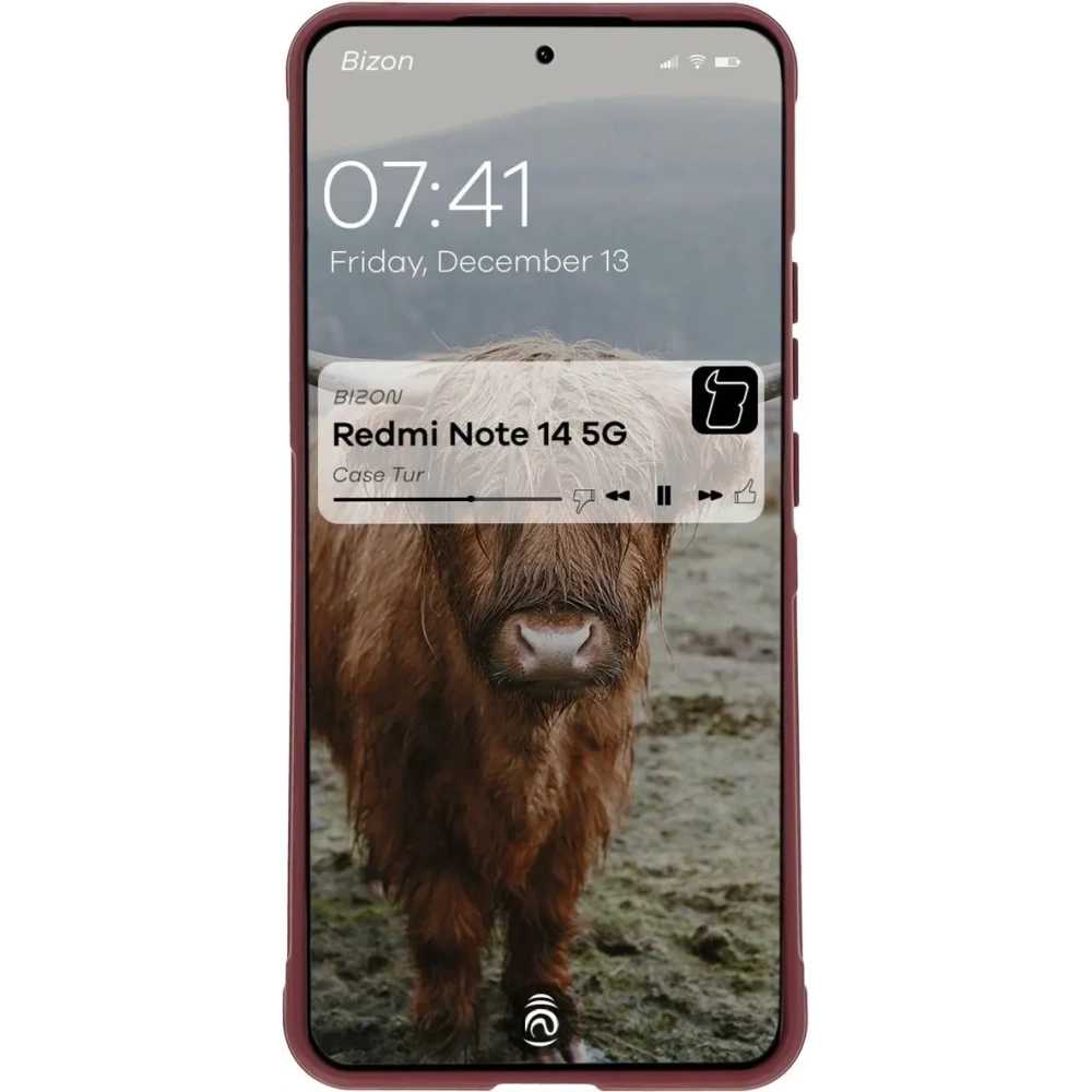 Wholesale Bizon Case Tur Xiaomi Redmi Note 14 5G dark purple - BIZ8381 - {ean13} - Hurt