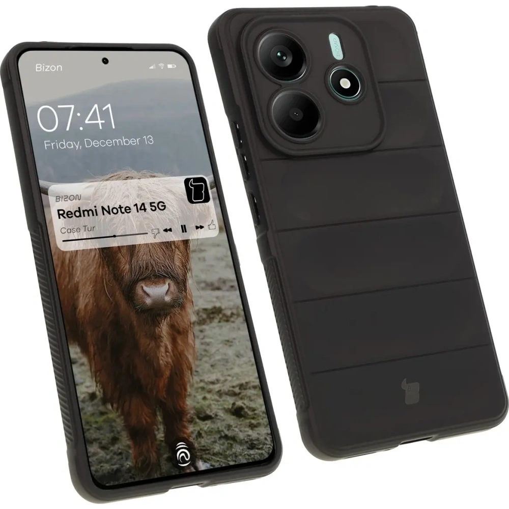 Wholesale Bizon Case Tur Xiaomi Redmi Note 14 5G black - BIZ8382 - {ean13} - Hurt