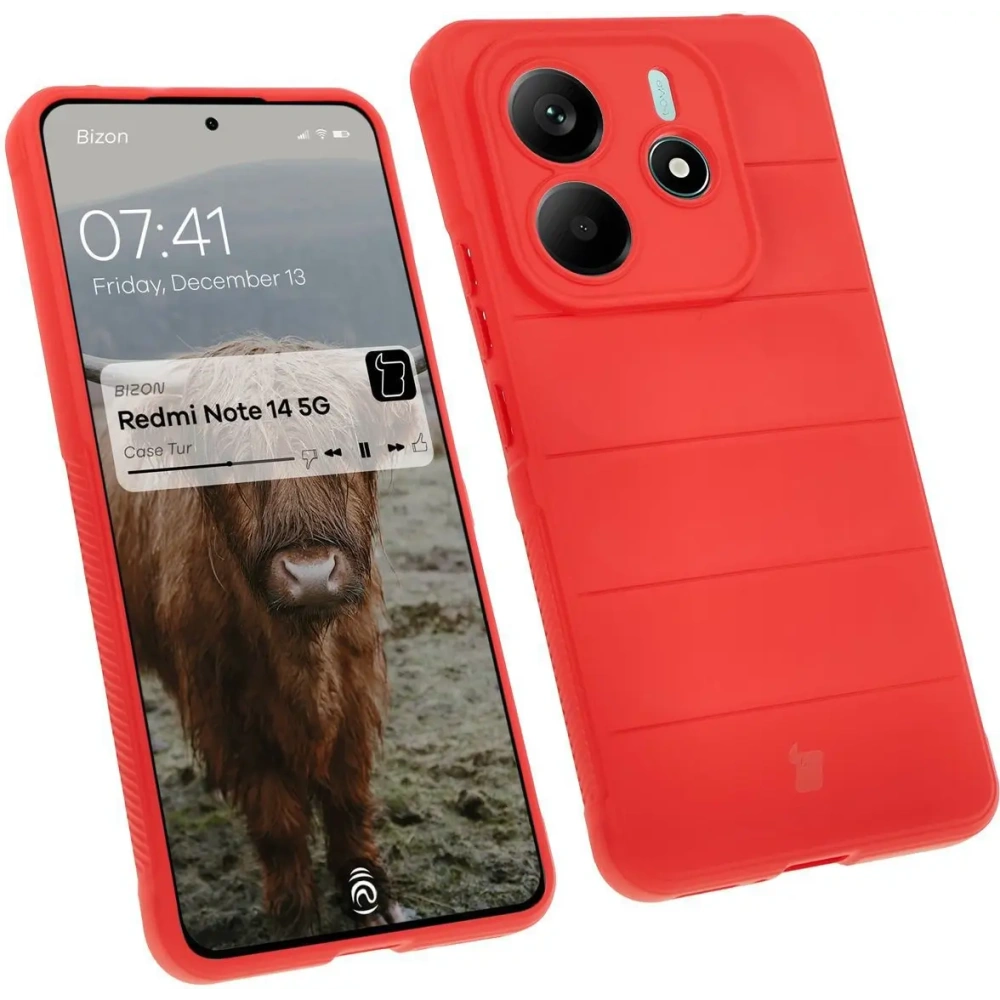 Wholesale Bizon Case Tur Xiaomi Redmi Note 14 5G red - BIZ8383 - {ean13} - Hurt