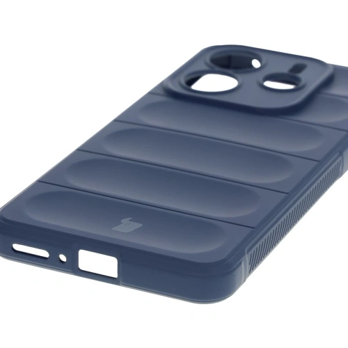 Pancerne etui Bizon Case Tur do Xiaomi Redmi Note 14 5G granatowe